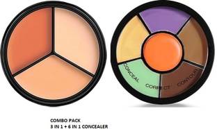 NKB 3 IN 1 + 6 IN 1 CONCEALER | GLOSSY LOOK | COMBO PACK Concealer