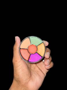 El Syco Cosmetic Pro Concealer Palte Waterprof Ful Covrage 6-IN-1 Shades Multicolor 15g Concealer