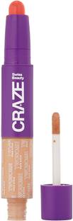 SWISS BEAUTY Twosome Lightweight Face Stick | 2-in 1 Liquid Concealer and Creamy Blush Concealer