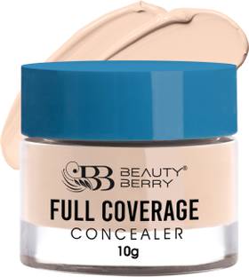 Beauty Berry Full Coverage Concealer Long Lasting & Waterproof Infused with Jojoba Seed Oil Concealer