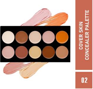 MATTLOOK Cover Skin Concealer Palette Colour Correcting Lightweight Waterproof Creamy-2 Concealer