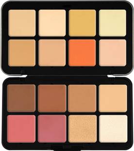 EZELFLOW BEAUTY 16 Color Camouflage Hd Palette Concealer Color Corrector Palette, Multipurpose, Concealer