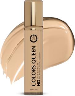 COLORS QUEEN HD Liquid Concealer with Full Coverage, Long Lasting & Easily Blendable Concealer
