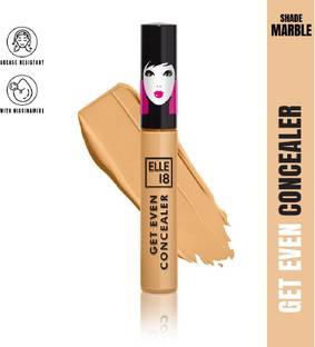 Elle 18 Get Even Concealer, Marble, Buildable Coverage, For Dark Spots & Under-eye|5.4ml Concealer