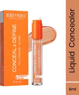 BEAUTY PEOPLE Conceal & Define Concealer With Oil Free|Smooth & Seamless blending|Dark circles Concealer