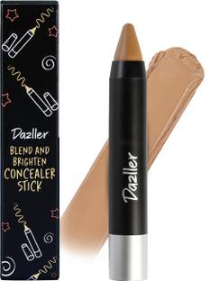 Dazller Blend And Brighten Concealer Stick,Creamy,No Caking,Long-lasting,NaturalExtracts Concealer