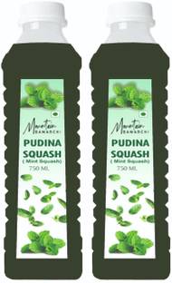 Mountain Bawarchi Mint Squash | Natural Healthy Juice Gift Pack | Natural Sharbat