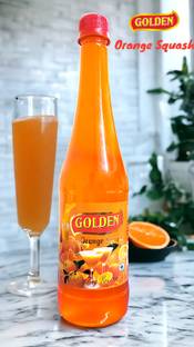 Golden Orange Squash| Refreshing Drink| No need to add Sugar