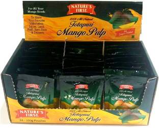 NATURE'S FIRST TOTAPURI MANGO POUCH 100 GMS PACK OF 24