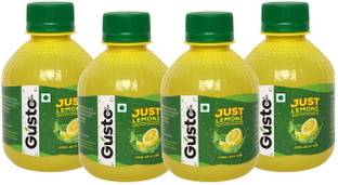 Gustofoods Lemon Juice Concentrate Equivalent To 60 Lemons Pocket Bottle Hassle Free