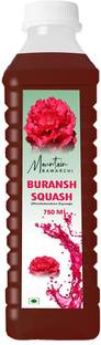 Mountain Bawarchi Buransh Squash Drink | Refreshing Rhododendron Juice | Ready to Serve Pack Of 1