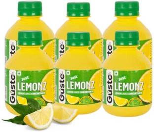 Gustofoods Lemon Juice Concentrate Equivalent To 60 Lemons Pocket Bottle Hassle Free