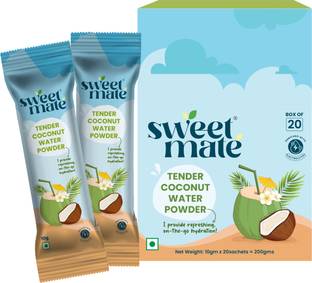 Sweetmate Pure and Raw Tender Coconut Water Premix with No Added Preservatives 150g