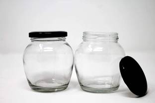 Adhunyk Glass Honey Jar  - 350 ml