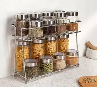 Standify Fruits/Vegetables Kitchen Rack Steel 1 Piece Sauce Set