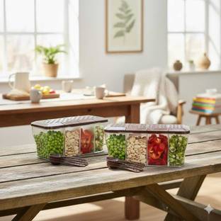 DHARMESH Spice Set Plastic