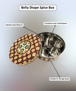 NAVRANG Spice Set Stainless Steel
