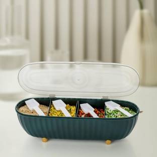 AK10ZONE Seasoning Shaker Set Plastic