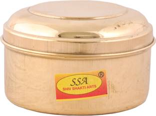 Shivshakti Arts Brass Utility Container  - 500 ml