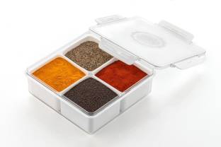 ZedZero Mukhwas Box Mouth Freshener Spice Masala Box Dry Fruit Premium Box Plastic Decorative Platter