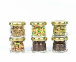 JYOTCREATION Spice Set Glass