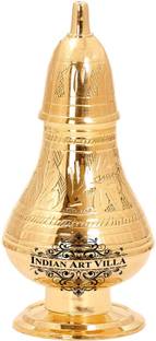 INDIAN ART VILLA Salt & Pepper Set Brass