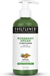 Soulflower Rosemary Argan Conditioner | Growth, Strong & Shiny