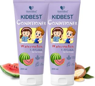 HealthBest Kidbest Conditioner for 3-13 Years Kids | Each 200ml (Pack of 2)
