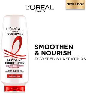 L'Oréal Paris Total Repair 5 Conditioner with Pro-Keratin + Ceramide, For Damaged Hair