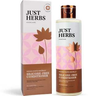 Just Herbs Kumuda Indian White Waterlily Conditioner For Hair Growth, Damaged Hair