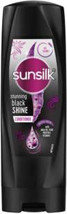 SUNSILK Stunning black shine conditioner 180ml