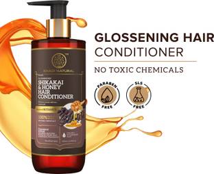 KHADI NATURAL Shikakai & Honey Hair Conditioner-Powered Botanics
