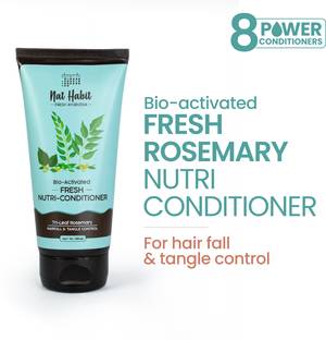 Nat Habit Anti-Hair Fall Rosemary Conditioner For Women & Men,Sulphate & Paraben Free
