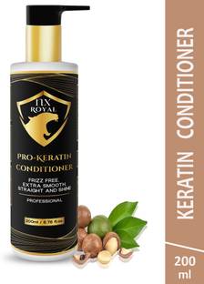 NX ROYAL Keratin Smooth Conditioner, Soft & Silky Hair, Instant Anti Frizz Damage Repair