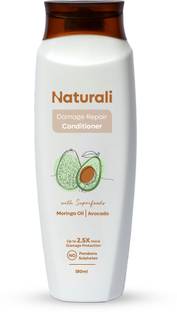 Naturali Damage Repair Conditioner with Moringa Oil & Avocado | Paraben & Sulphate Free