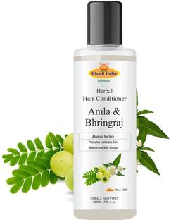 vedimatic Khadi Amla & Bhringraj Conditioner for Anit Hair Fall Promotes Lustrous Hair