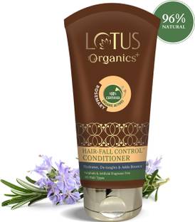 Lotus Organics+ Hair Fall Control Conditioner | De-tangle & Add Bounce | Rosemary Oil, Red Onion