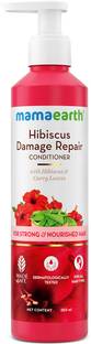 Mamaearth Hibiscus Damage Repair Conditioner With Hibiscus & Curry Leave for Strong & Hair
