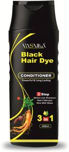 VASNIKA "BlackHerbal 3-in-1 Hair Dye & Conditioner: Instant Black Magic for Women & Men"