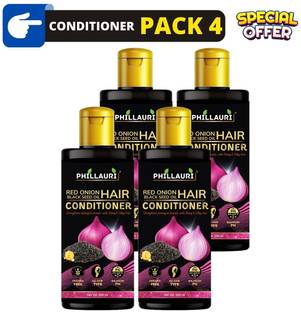 Phillauri Organics Red Onion Black Seed Oil Hair Conditioner