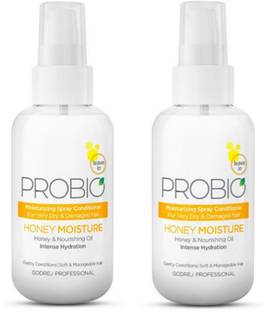 Godrej Professional Probio Honey Moisture Spray Conditioner |For Dry and Damaged Hair| Pack of 2