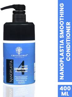 CRYSTALTREE Nanoplastia Luxe Smoothing Conditioner Post Treatment Frizz Control Shine 400ml