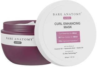 BARE ANATOMY Curl Enhancing Hair Mask | Smoothens & Conditions Hair With Curl Retention