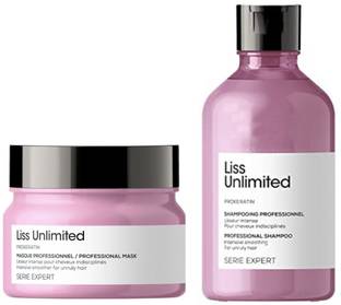 LISS UNLIMITED SMOOTHING MASQUE AND SHAMPOO COMBO