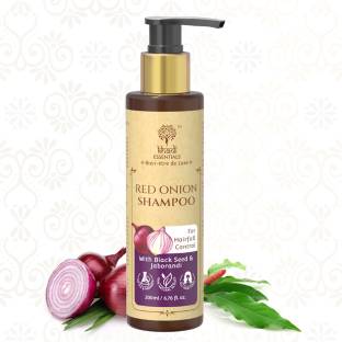 Khadi Essentials Onion Shampoo for Hair Growth & Hair Fall Control - Sulfate & Paraben Free
