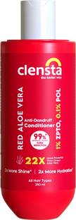 Clensta Red Aloe Vera Anti-Dandruff Conditioner With Zpto & Red Aloe Vera