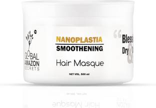 Global Amazon Secrets Smoothening Hair Masque (mask) with Botox Omega3 Bio Keratin