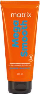 MATRIX Mega Smooth Conditioner for Frizzy, Dry Unmanageable Hair, Defy Frizz for 4 Days