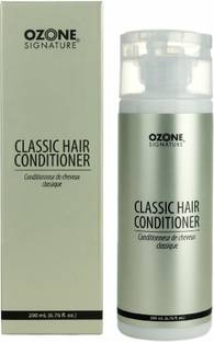 Ozone Signature Classic Hair Conditioner (200 Ml) | 100% Natural conditioner | Helps to restores shine & softens frizzy hair