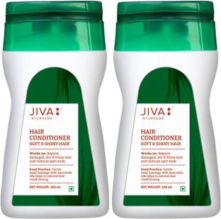 JIVA Hair Conditioner - Natural & Herbal Hair Conditioner - Provides Deep Nourishment - 100 ml Each - Pack of 2